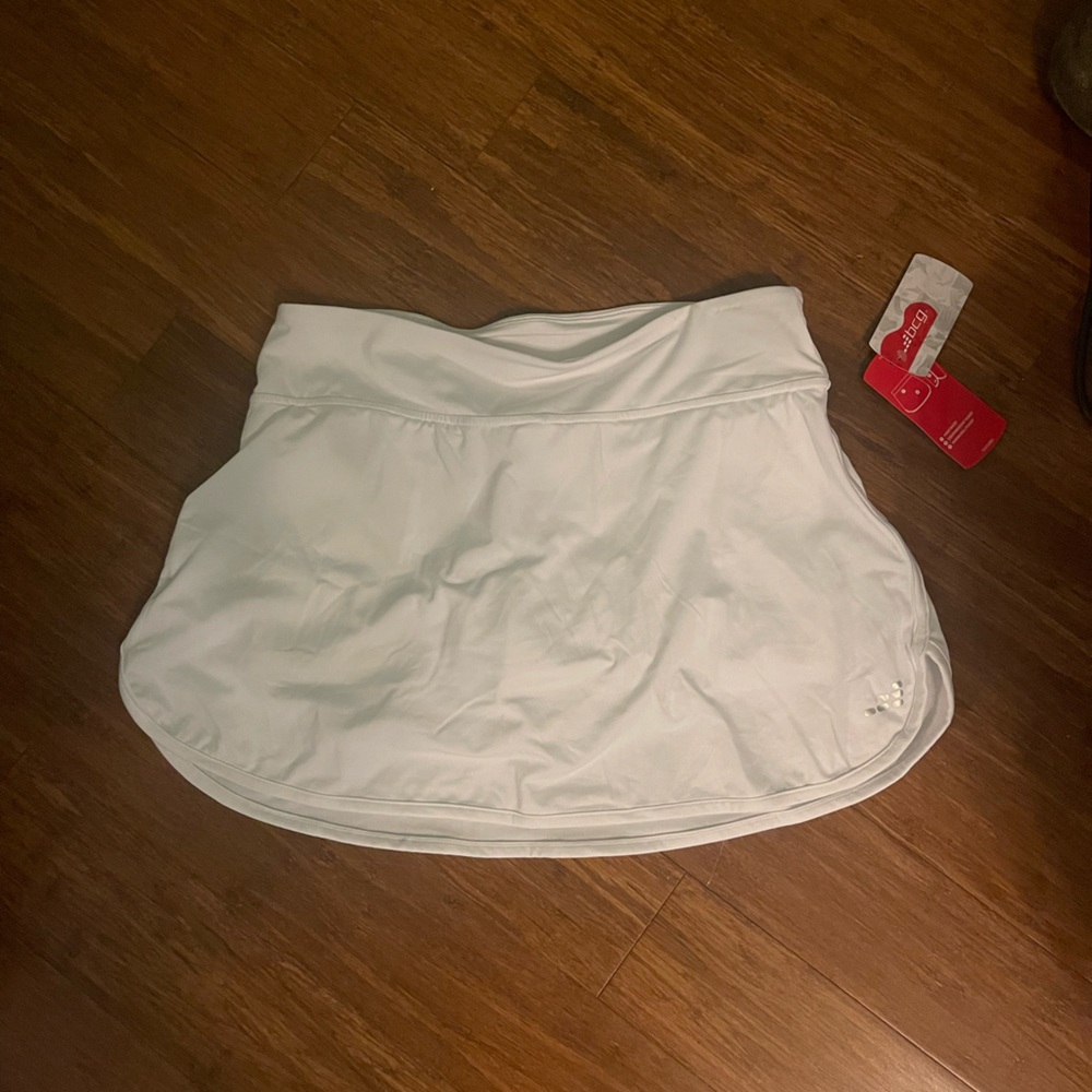 BCG white tennis skirt
